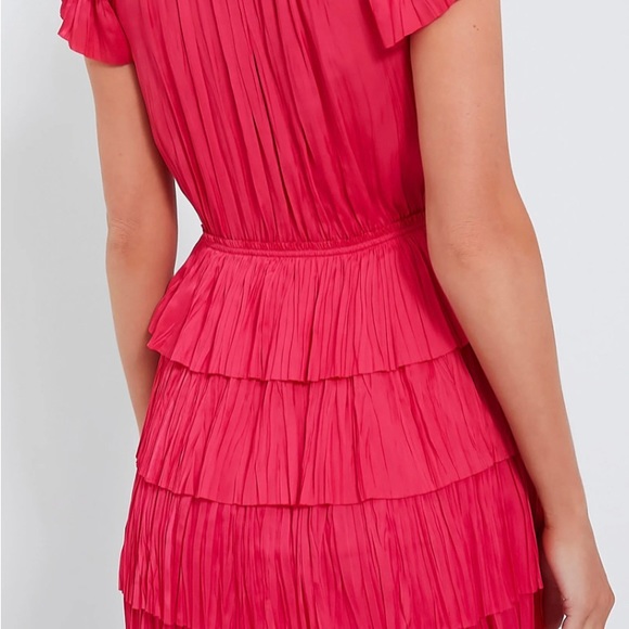 Ulla Johnson pink silk dress 8 euc - current season - Picture 3 of 3